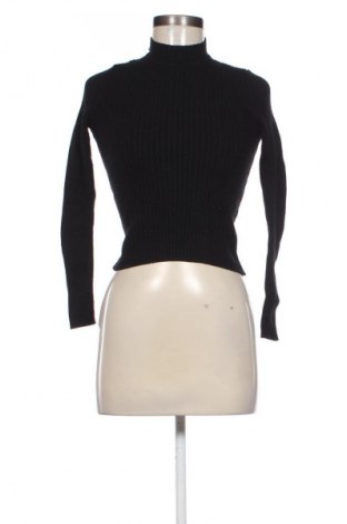 Дамски пуловер Bershka, Размер XS, Цвят Черен, Цена 29,33 лв.