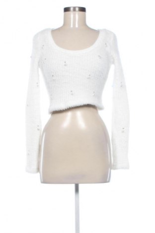 Dámský svetr Bershka, Velikost S, Barva Bílá, Cena  367,00 Kč