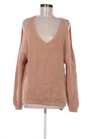 Damenpullover Boohoo, Größe S, Farbe Beige, Preis € 10,99