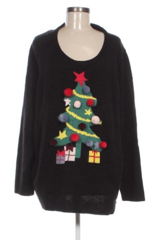 Дамски пуловер Bpc Bonprix Collection, Размер 3XL, Цвят Черен, Цена 32,99 лв.