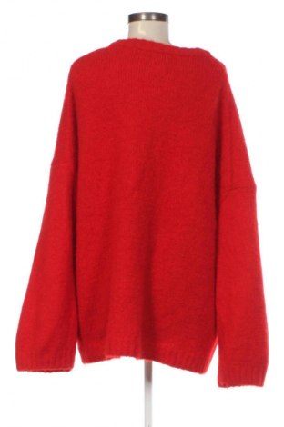 Дамски пуловер C&A, Размер XL, Цвят Червен, Цена 24,99 лв.