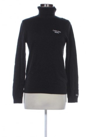 Damenpullover Calvin Klein Jeans, Größe L, Farbe Schwarz, Preis 49,99 €