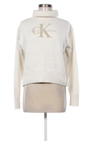 Γυναικείο πουλόβερ Calvin Klein Jeans, Μέγεθος M, Χρώμα  Μπέζ, Τιμή 89,99 €