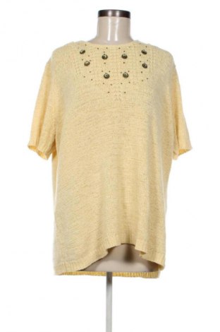 Damski sweter Canda, Rozmiar XXL, Kolor Żółty, Cena 33,99 zł