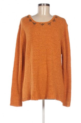 Dámský svetr Canda, Velikost XL, Barva Oranžová, Cena  371,00 Kč