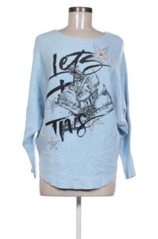 Dámský svetr Ebelieve, Velikost L, Barva Modrá, Cena  469,00 Kč