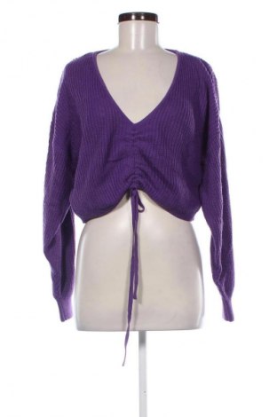 Pulover de femei H&M Divided, Mărime M, Culoare Mov, Preț 44,99 Lei