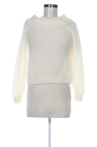 Pulover de femei H&M Divided, Mărime XS, Culoare Ecru, Preț 54,99 Lei