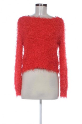 Дамски пуловер H&M Divided, Размер L, Цвят Червен, Цена 10,99 лв.