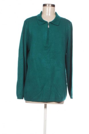 Γυναικείο πουλόβερ Helena Vera, Μέγεθος XL, Χρώμα Πράσινο, Τιμή 14,99 €