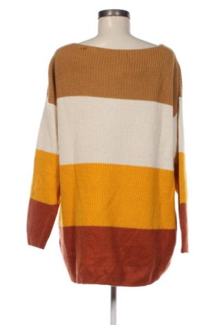 Дамски пуловер Jean Pascale, Размер XL, Цвят Многоцветен, Цена 18,99 лв.