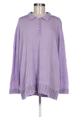 Dámský svetr M. Collection, Velikost 3XL, Barva Fialová, Cena  419,00 Kč
