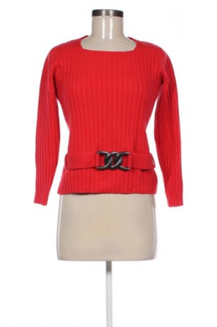 Γυναικείο πουλόβερ Mode Express, Μέγεθος S, Χρώμα Κόκκινο, Τιμή 16,99 €
