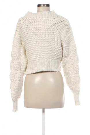 Dámsky pulóver NA-KD, Veľkosť S, Farba Kremová, Cena  15,95 €