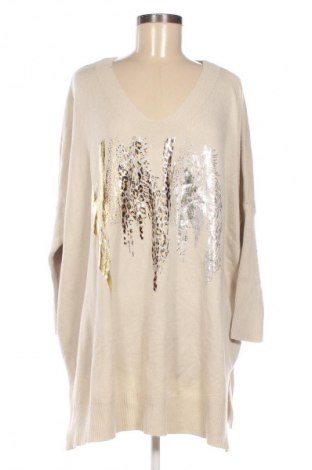 Dámský svetr NEW COLLECTION, Velikost 3XL, Barva Krémová, Cena  1 395,00 Kč