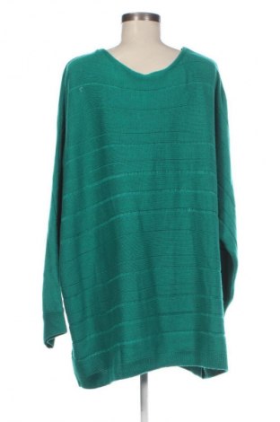 Дамски пуловер Rainbow, Размер 4XL, Цвят Зелен, Цена 14,99 лв.