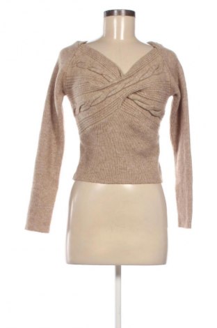 Pulover de femei SHEIN, Mărime M, Culoare Bej, Preț 76,32 Lei