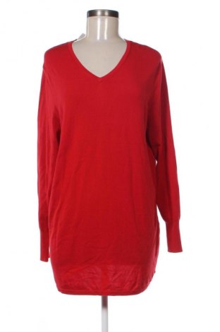Дамски пуловер Samoon, Размер XXL, Цвят Червен, Цена 19,99 лв.