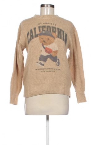 Γυναικείο πουλόβερ Unbranded, Μέγεθος XS, Χρώμα  Μπέζ, Τιμή 15,00 €