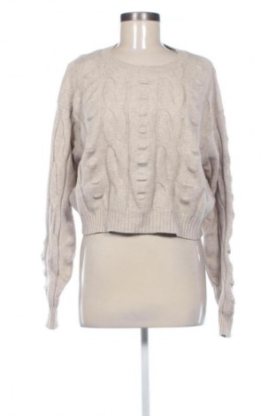 Damski sweter Unbranded, Rozmiar L, Kolor Beżowy, Cena 67,41 zł