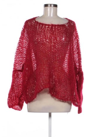 Дамски пуловер Unbranded, Размер L, Цвят Червен, Цена 29,99 лв.