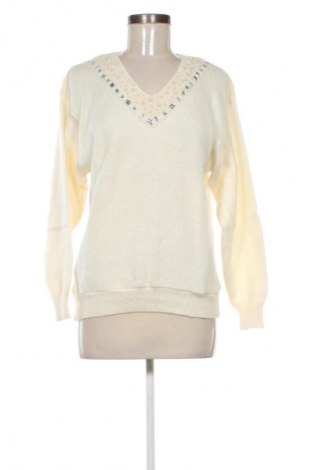 Γυναικείο πουλόβερ Unbranded, Μέγεθος M, Χρώμα Εκρού, Τιμή 14,99 €