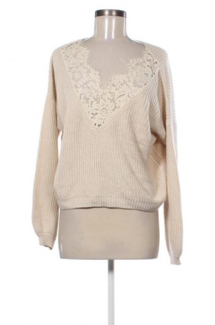 Damenpullover Unbranded, Größe M, Farbe Ecru, Preis € 13,99