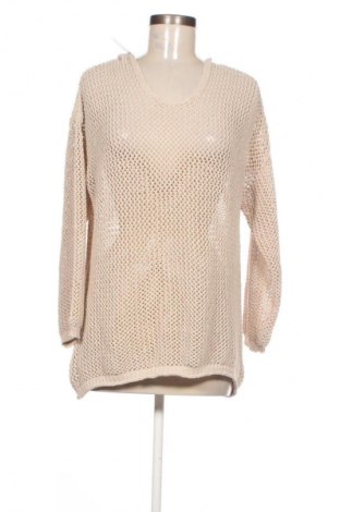 Дамски пуловер Unbranded, Размер M, Цвят Бежов, Цена 24,99 лв.