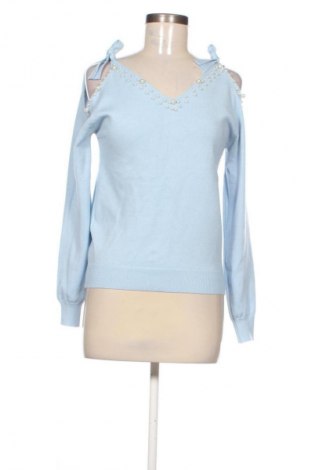 Дамски пуловер Unbranded, Размер S, Цвят Син, Цена 25,99 лв.