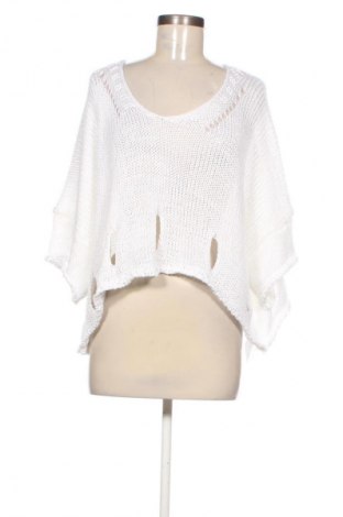 Damski sweter Unbranded, Rozmiar L, Kolor Biały, Cena 40,99 zł