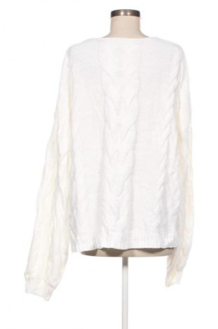 Γυναικείο πουλόβερ Unbranded, Μέγεθος XXL, Χρώμα Λευκό, Τιμή 12,99 €