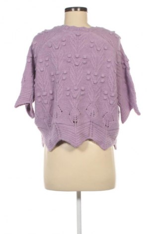 Дамски пуловер Zara, Размер S, Цвят Лилав, Цена 28,99 лв.