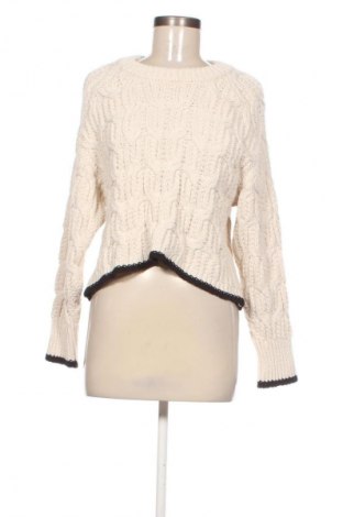 Dámsky pulóver Zara, Veľkosť M, Farba Kremová, Cena  13,95 €