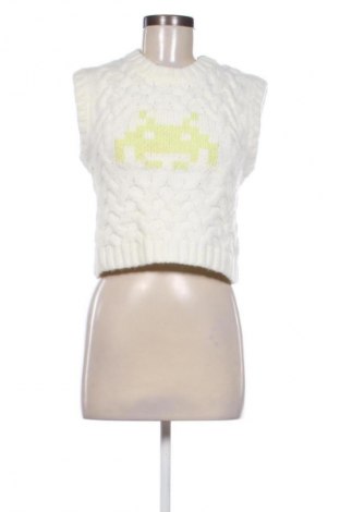 Дамски пуловер Zara, Размер M, Цвят Бял, Цена 26,99 лв.