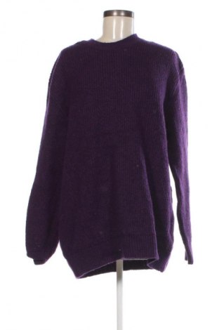 Pulover de femei Zara, Mărime L, Culoare Mov, Preț 82,99 Lei