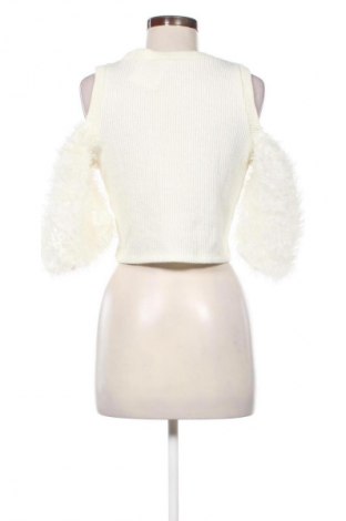 Damski sweter Zara, Rozmiar M, Kolor ecru, Cena 106,62 zł