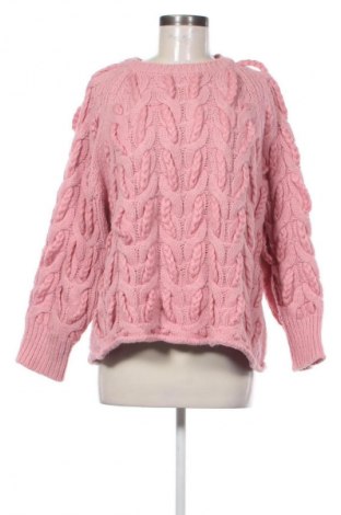 Pulover de femei Zara, Mărime M, Culoare Roz, Preț 85,99 Lei