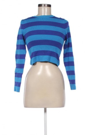 Дамски пуловер Zara, Размер L, Цвят Син, Цена 27,00 лв.