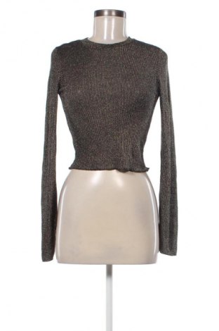 Damski sweter Zara, Rozmiar S, Kolor Złocisty, Cena 62,07 zł