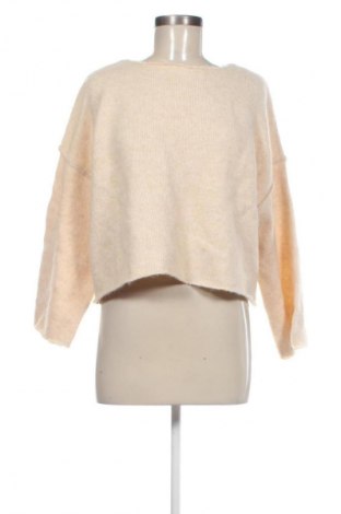 Pulover de femei Zara, Mărime M, Culoare Bej, Preț 101,99 Lei