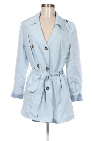 Trench de femei Jean Pascale, Mărime M, Culoare Albastru, Preț 91,99 Lei