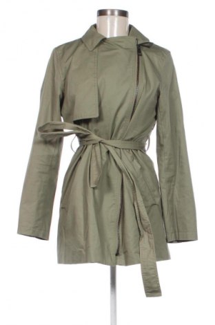 Trench de femei Zara, Mărime M, Culoare Verde, Preț 133,99 Lei