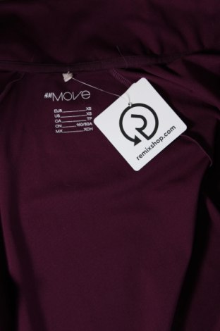 Дамски спортен екип H&M, Размер XXS, Цвят Червен, Цена 68,00 лв.