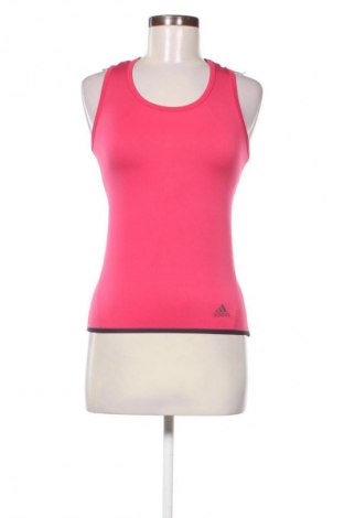Γυναίκειο αθλητικό τοπ Adidas, Μέγεθος S, Χρώμα Ρόζ , Τιμή 23,77 €
