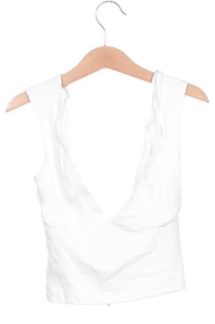 Damski sportowy top Bershka, Rozmiar XS, Kolor Biały, Cena 64,99 zł