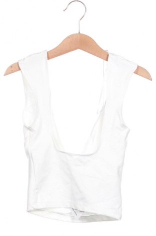 Damski sportowy top Bershka, Rozmiar XS, Kolor Biały, Cena 64,99 zł