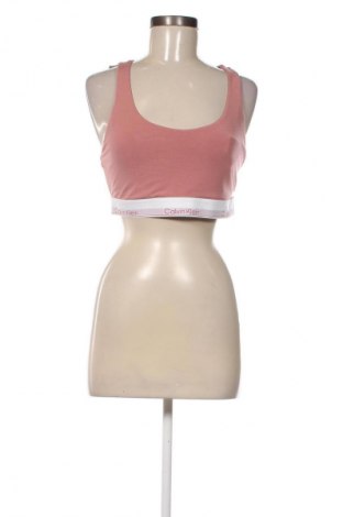 Damen Sporttop Calvin Klein, Größe L, Farbe Aschrosa, Preis € 16,99