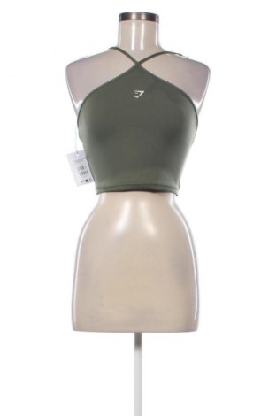 Dámsky športový top  Gymshark, Veľkosť S, Farba Zelená, Cena  23,53 €