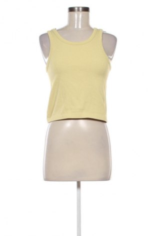 Top sport de damă. H&M, Mărime L, Culoare Galben, Preț 39,47 Lei