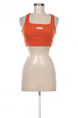 Дамски спортен топ PUMA, Размер S, Цвят Оранжев, Цена 31,99 лв.